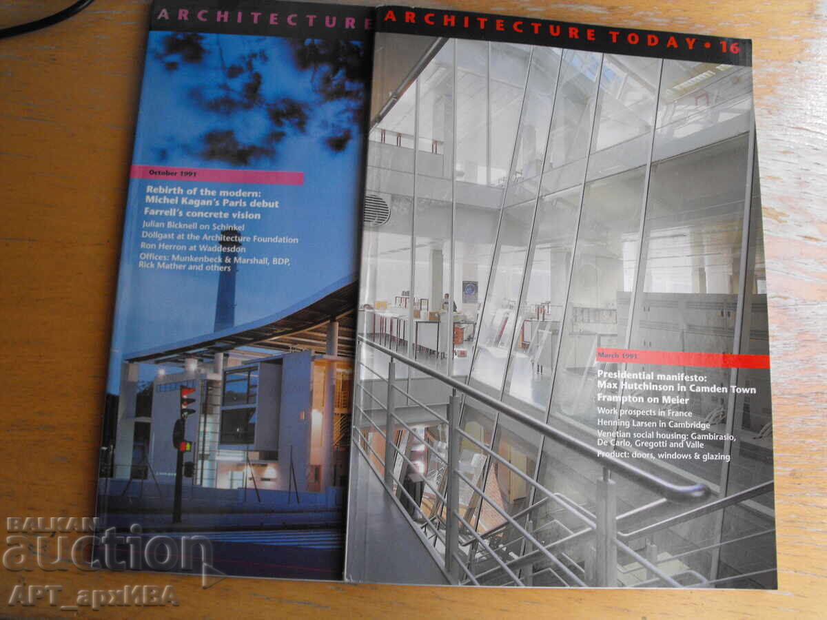 ARCHITECTURE TODAY magazine /in English/ ARCHITECTURE TODAY magazine /in English/