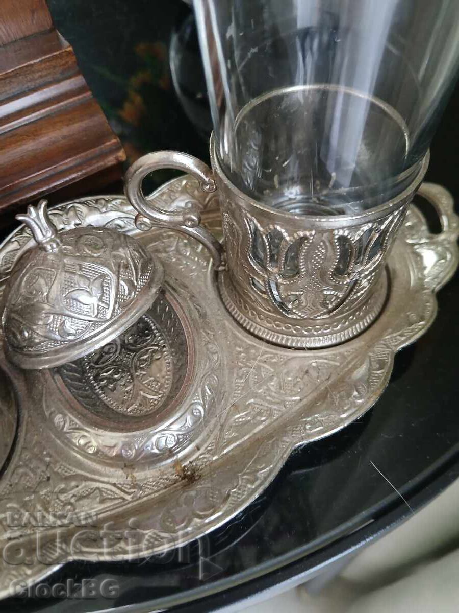 Δημοπρασία Vintage σετ σερβιρίσματος για τσάι ή καφέ