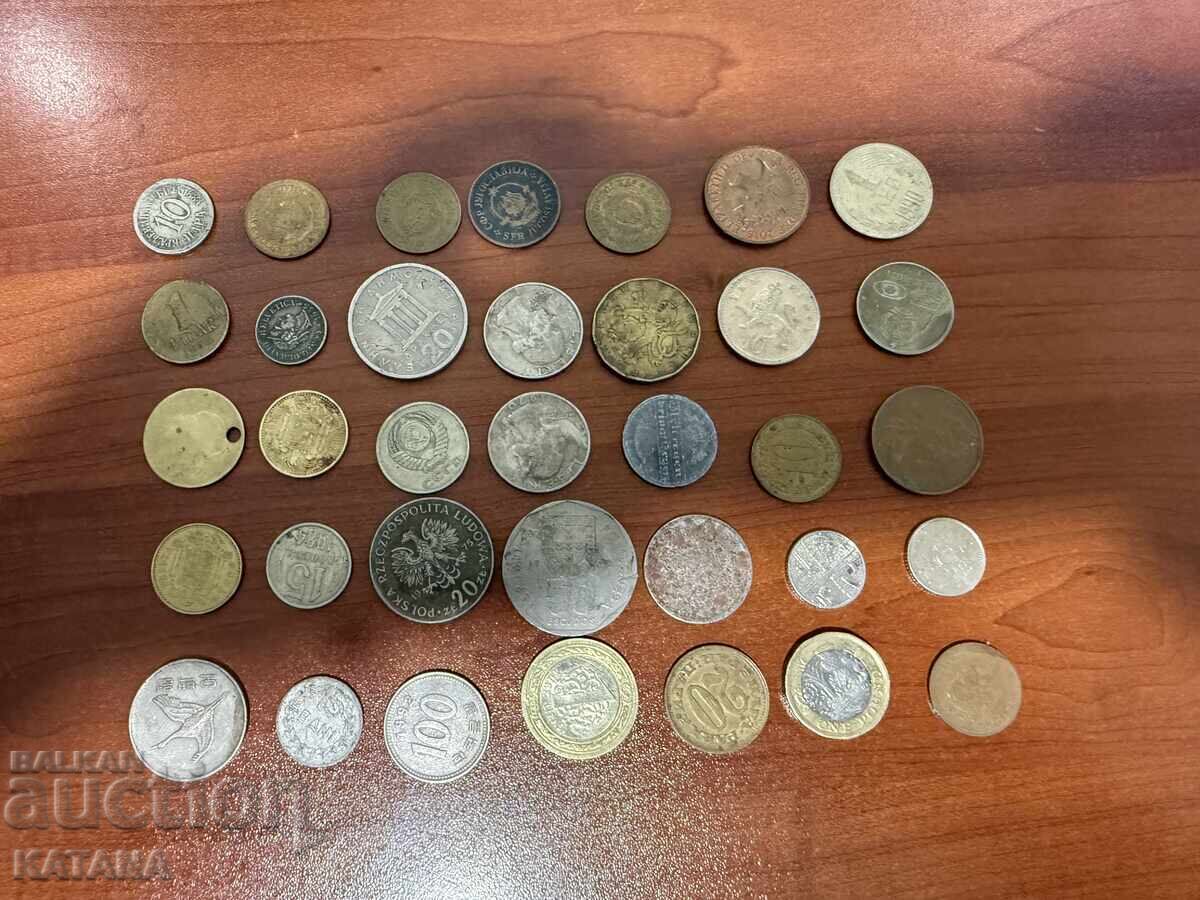 Νομίσματα όλος ο κόσμος παρτίδα 35 τεμάχια