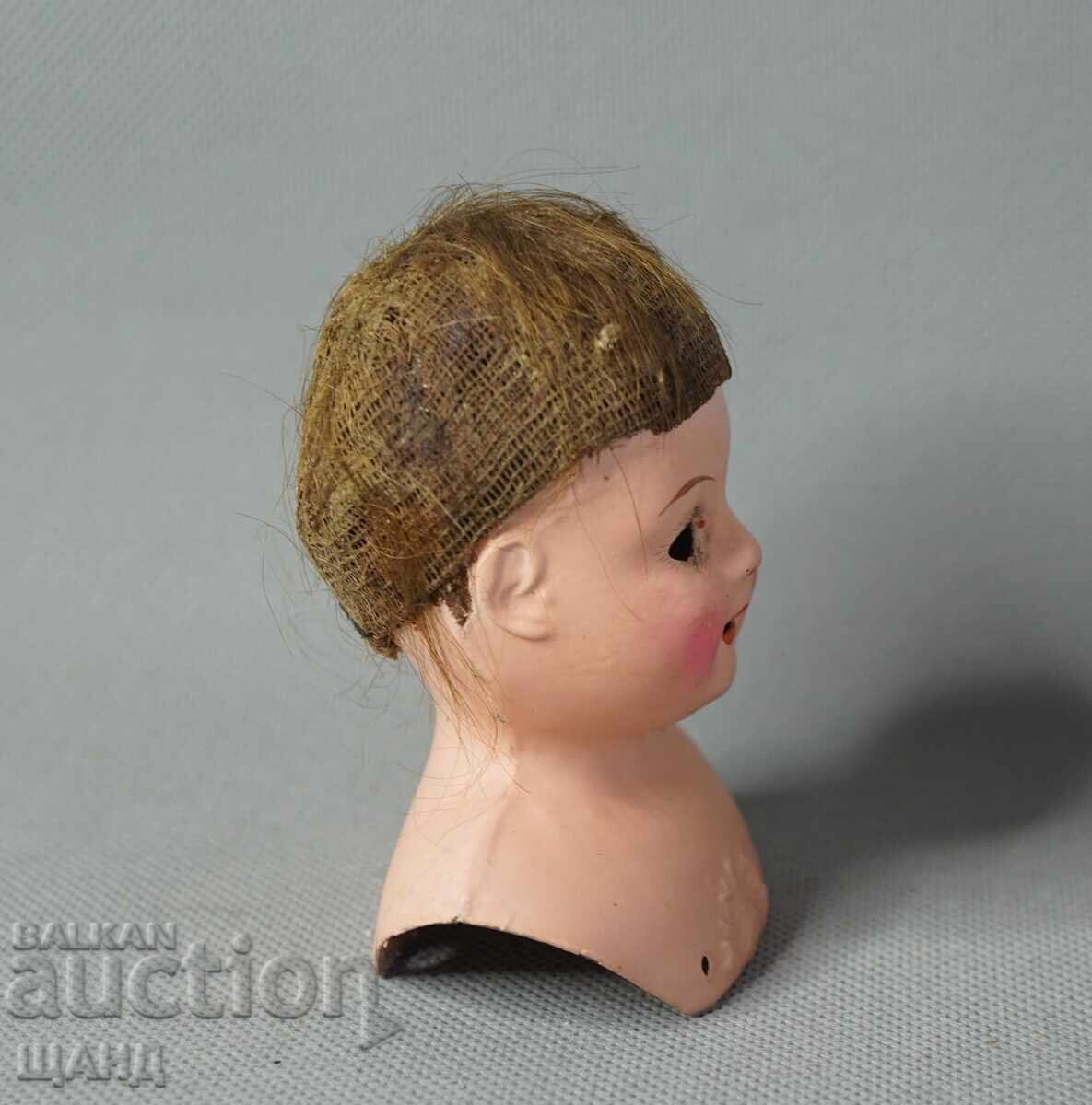 MINERVA Veche Jucărie Germană Păpușă Cap cu preț € 5.29 | 10.35 BGN MINERVA Veche Jucărie Germană Păpușă Cap cu preț € 5.29 | 10.35 BGN