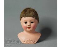 MINERVA Old German Toy Doll Head
