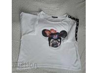 Summer white t-shirt