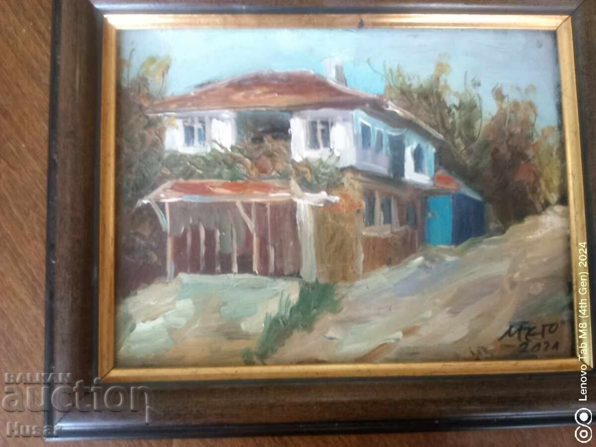 Παράδοση Αγροτική οικία, λάδι / ινοσανίδα Μετόντι Πεσούνοφ ??? - Μέτο Παράδοση Αγροτική οικία, λάδι / ινοσανίδα Μετόντι Πεσούνοφ ??? - Μέτο
