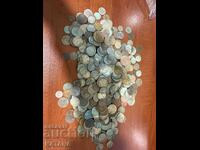 Lot of Bulgaria coins 350 pieces