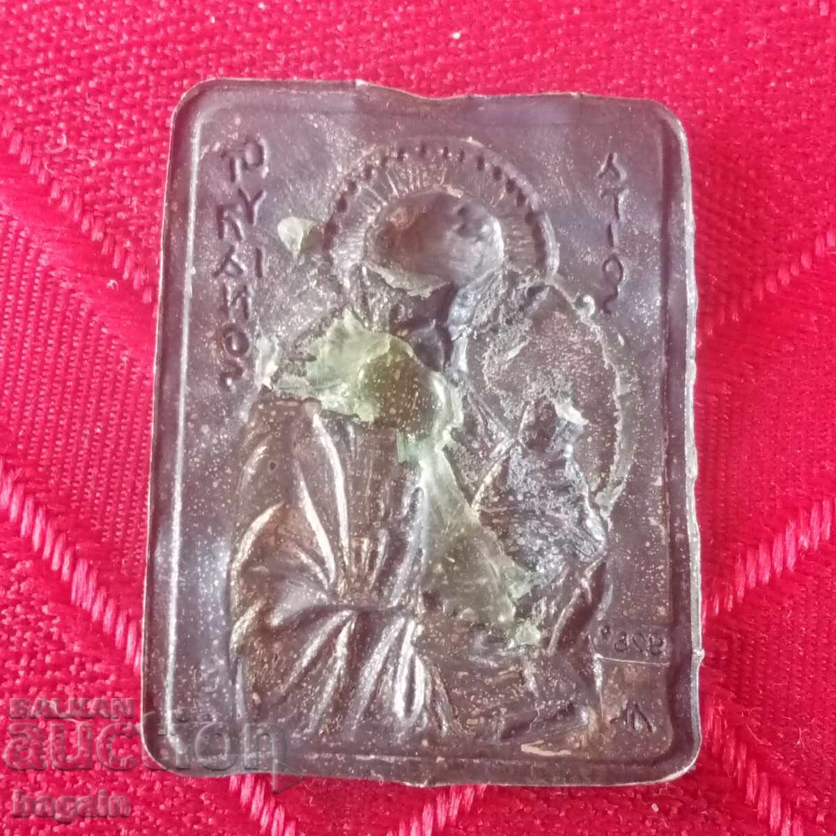 Silver votive icon with price € 25.00 | 48.90 BGN