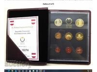 Σετ 2 Ευρώ - 1 Σεντ Αυστρία 2006 PROOF πιστοποιητικό βιβλίο κουτί