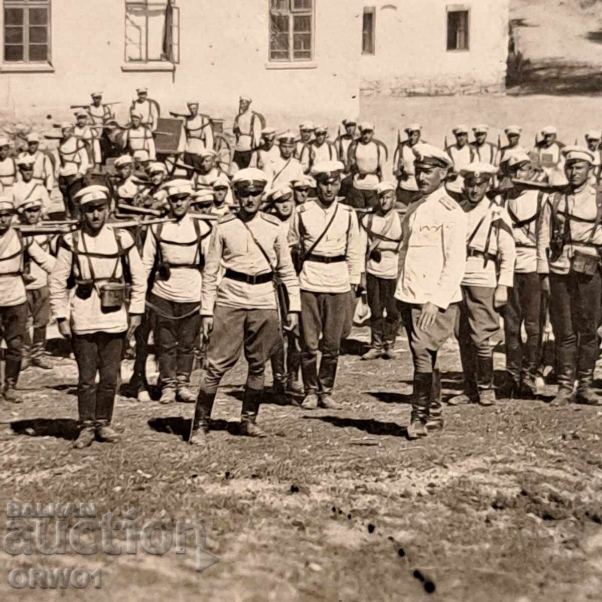 1930s soldiers barracks photo Kingdom of Bulgaria with price € 1.00 | 1.96 BGN 1930s soldiers barracks photo Kingdom of Bulgaria with price € 1.00 | 1.96 BGN