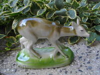 VINTAGE BULGARIAN PORCELAIN IZIDA DEER