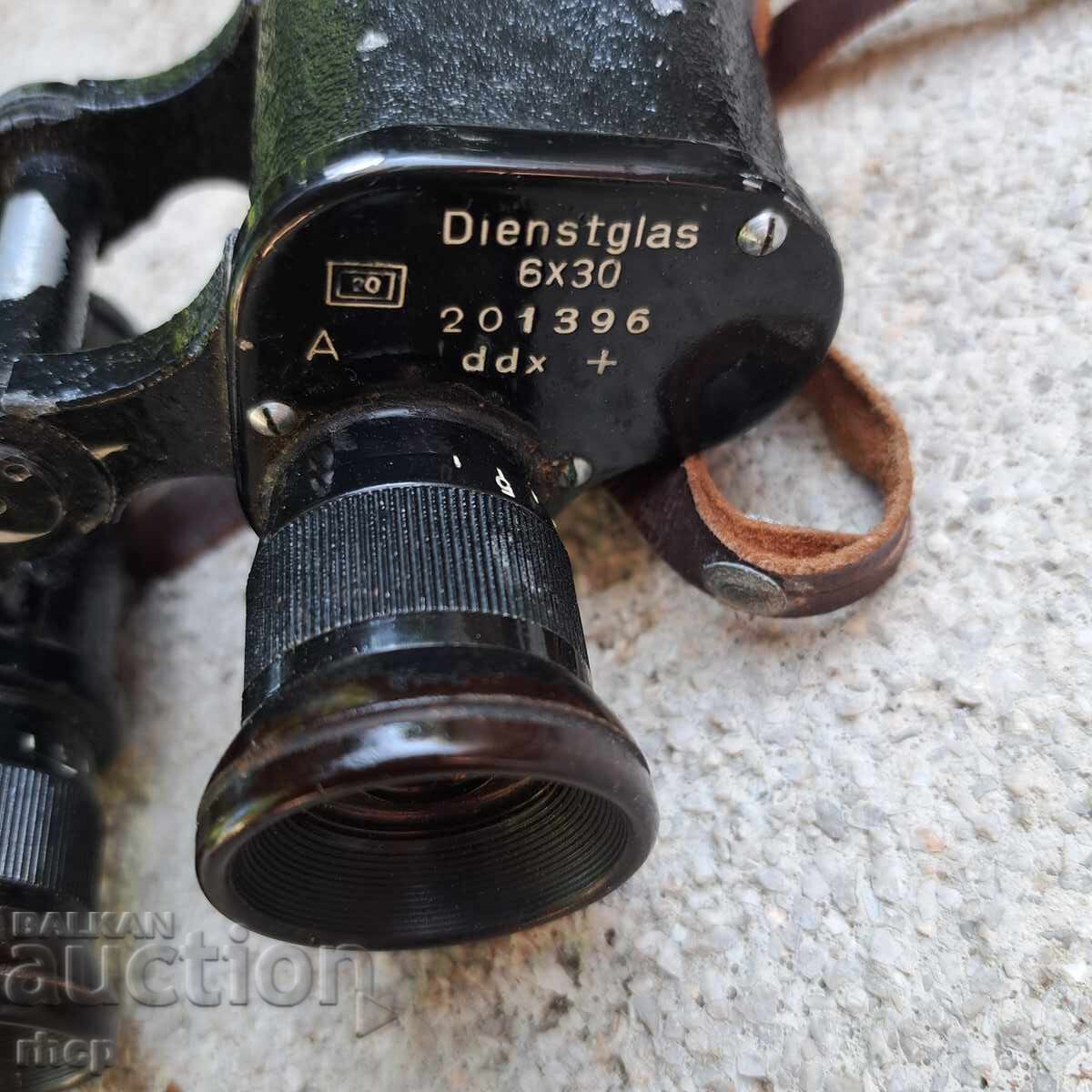 Licitație Binoclu german 6x30 Dienstglas Wehrmacht Al Doilea Război Mondial