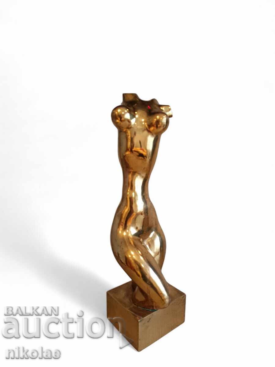 Large original bronze sculpture "Nike"