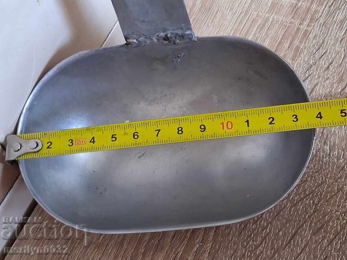 Vintage spoon professional ladle chrome-nickel early socialist era, USSR - 6 Vintage spoon professional ladle chrome-nickel early socialist era, USSR - 6