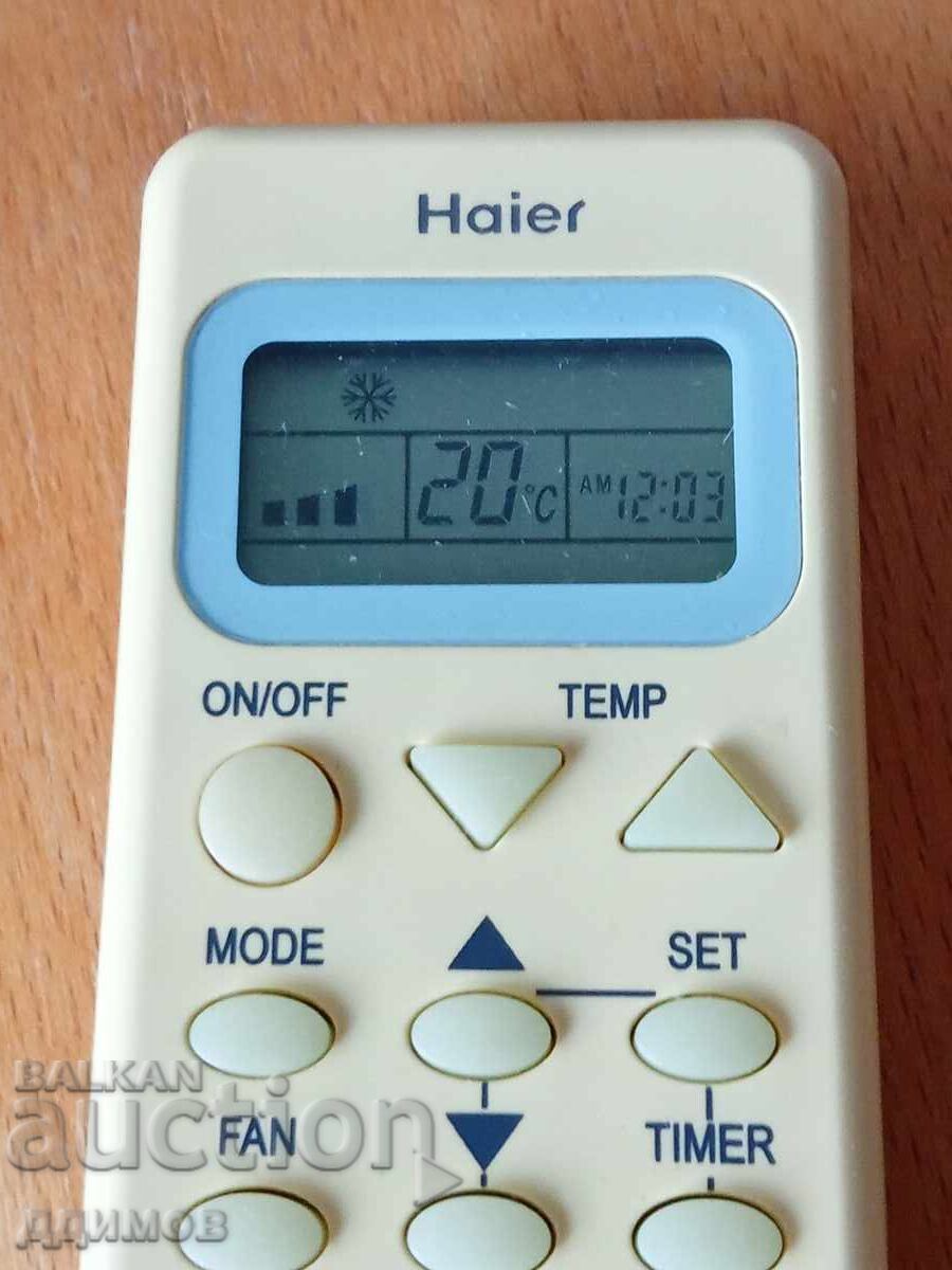 Auction  HAIER air conditioner remote control