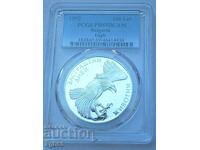 100 BGN 1992 PCGS PR69DCAM. Χρυσός αετός .