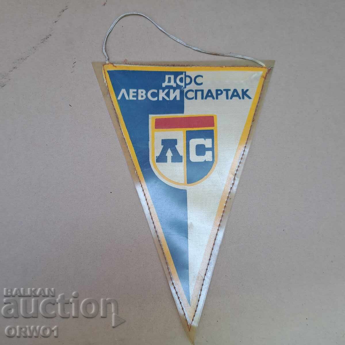 Levski LS old football pennant Levski LS old football pennant