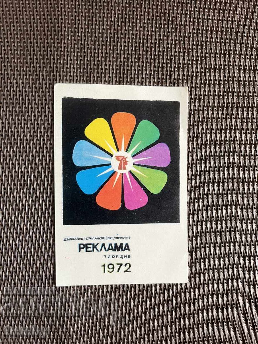 Calendar 1972