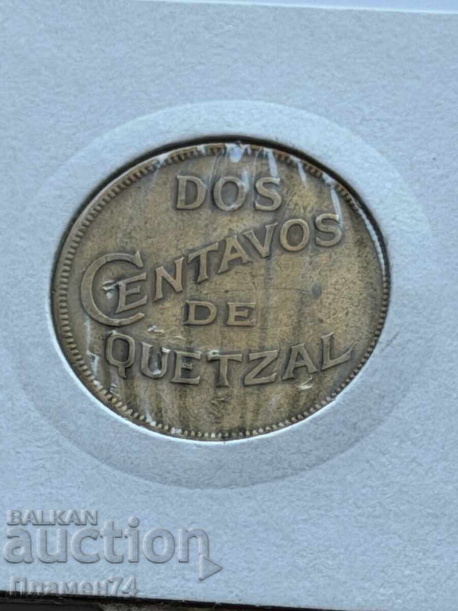 2 σεντάβος 1932 Γουατεμάλα με τιμή € 14.00 | 27.38 BGN