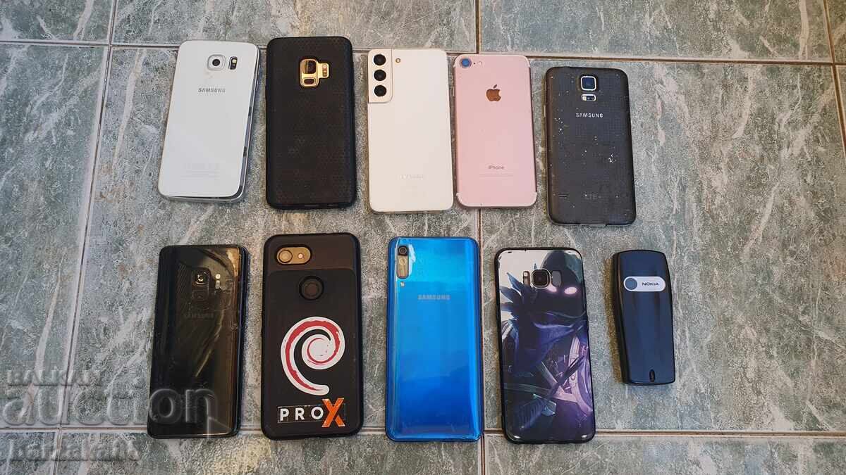 Delivery of Old phones for parts 10 pieces