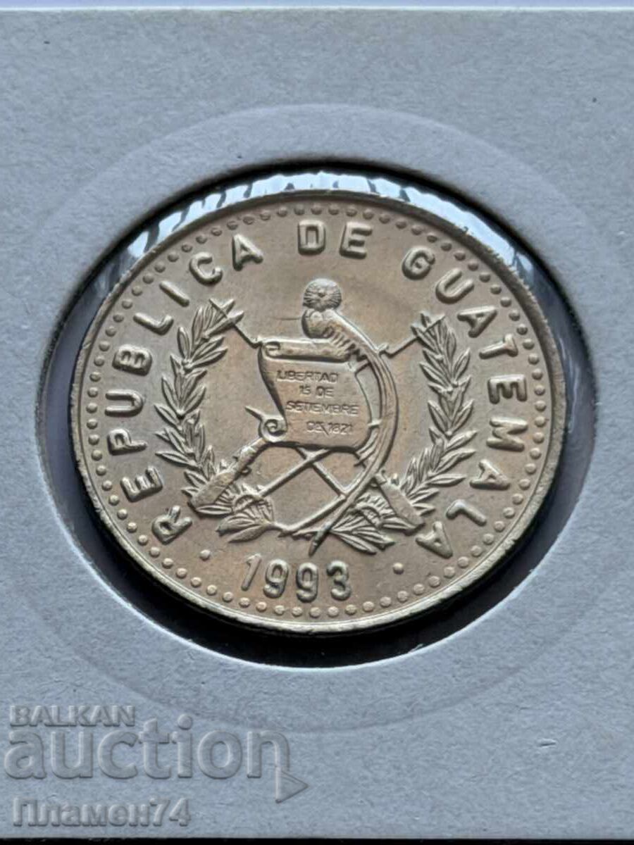 25 σεντάβος 1993 Γουατεμάλα με τιμή € 1.00 | 1.96 BGN