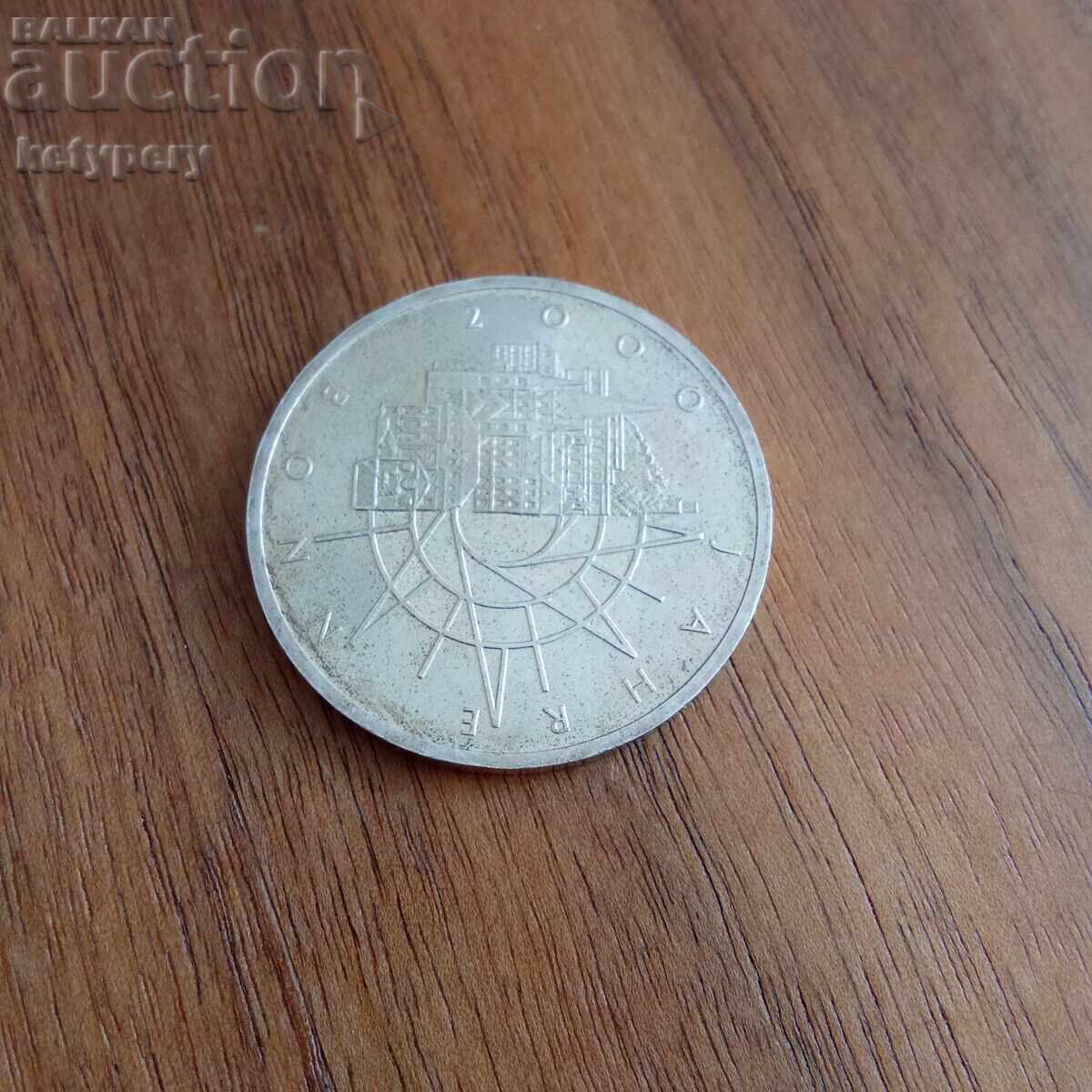 10 марки 1989, сребро от 1 цент БЗЦ с цена € 0.01 | 0.02 лв.
