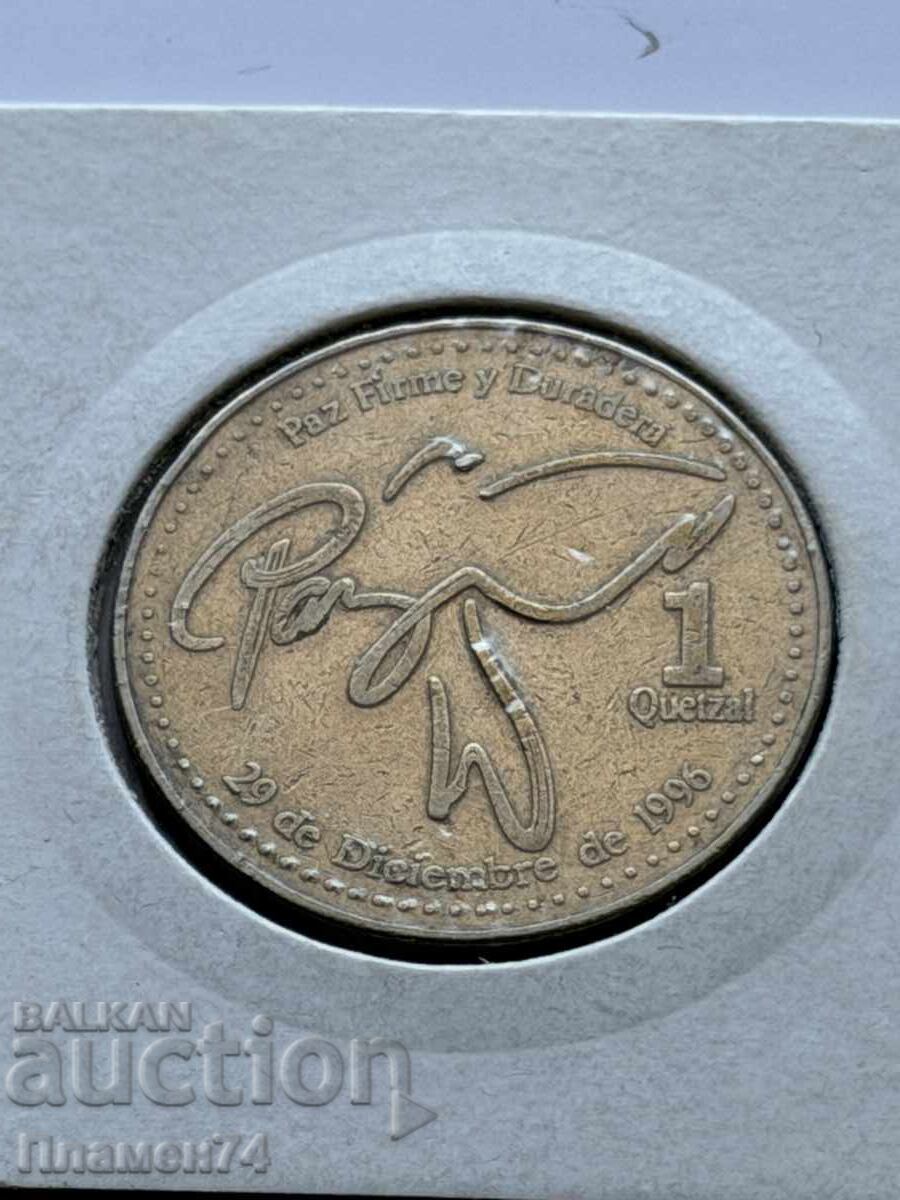 1 кетцал 2000 Гватемала