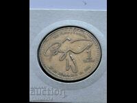 1 Quetzal 2000 Guatemala
