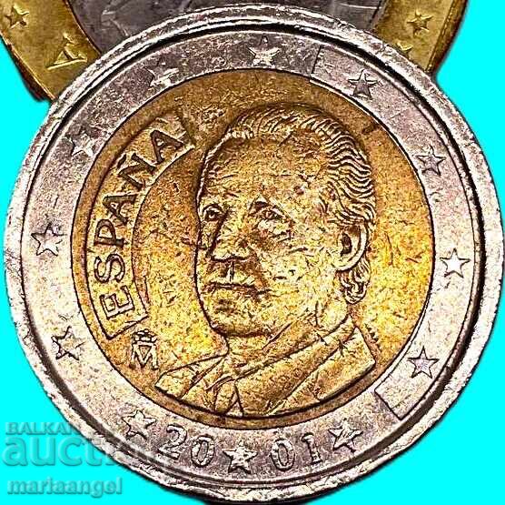 Δημοπρασία 2 ευρώ 2001 Ισπανία