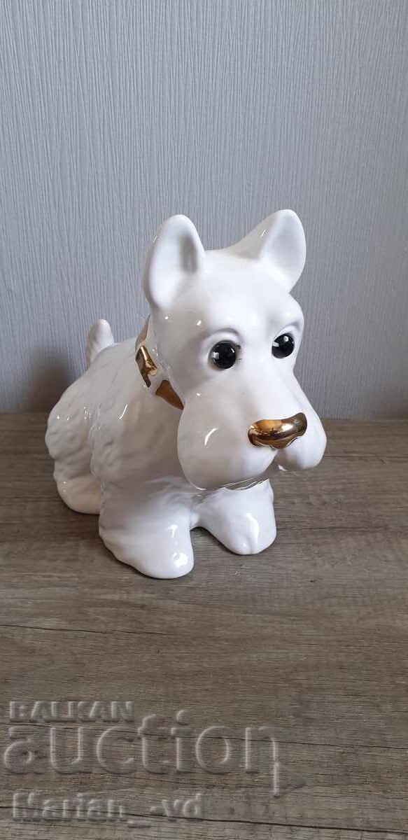 Porcelain dog with stamp - 5 Porcelain dog with stamp - 5