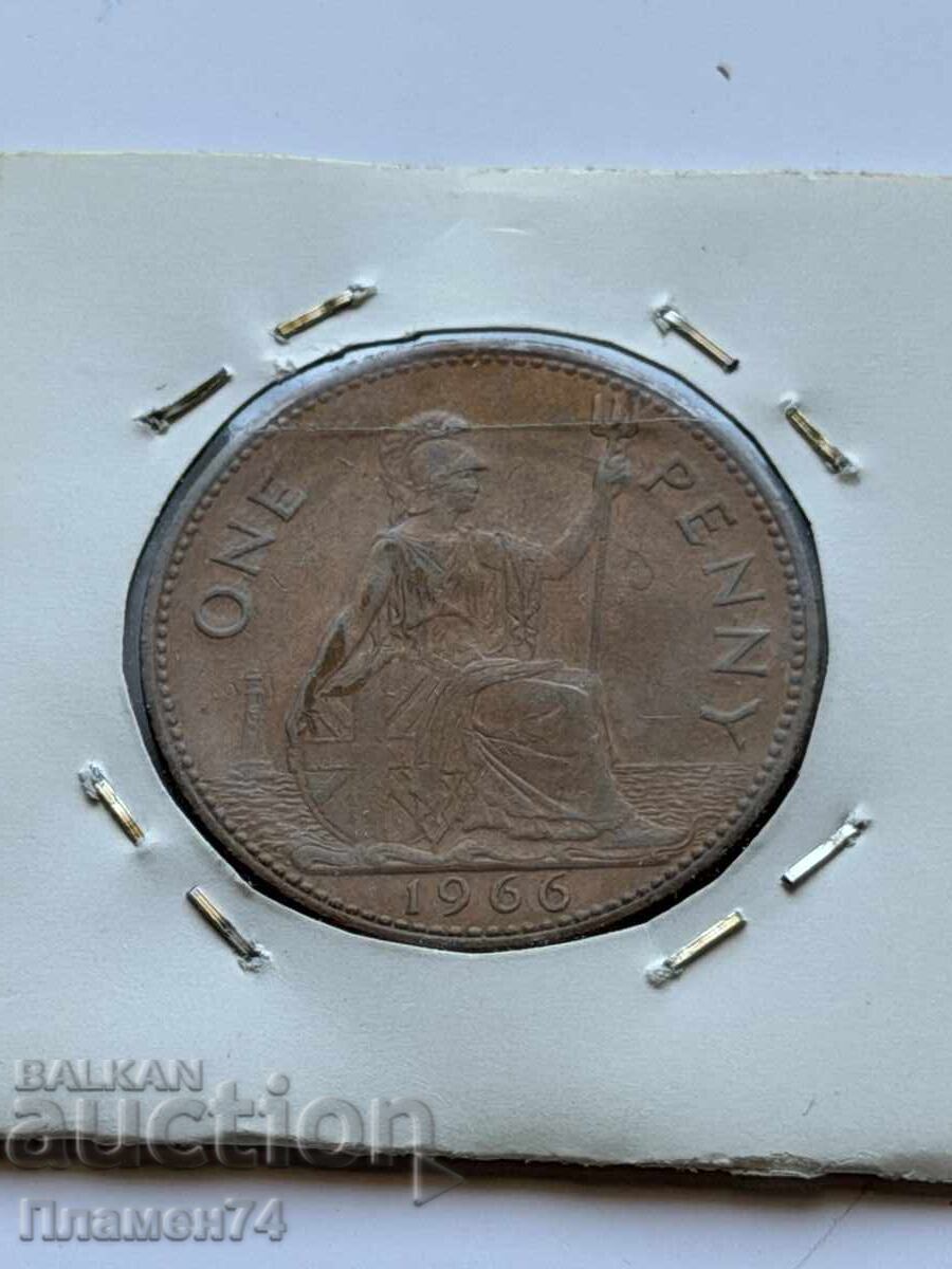 1 penny 1966 Marea Britanie 1 penny 1966 Marea Britanie