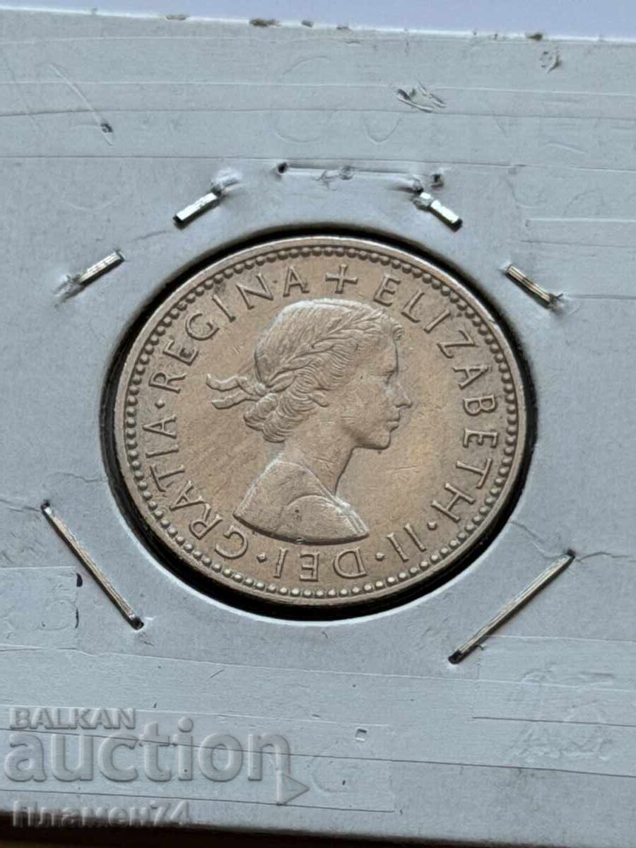 1 шилинг 1966 Великобритания с цена € 1.00 | 1.96 лв.
