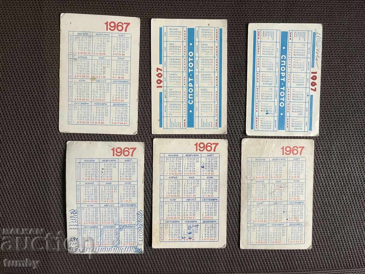 Ημερολόγια τσέπης 1967 με τιμή € 2.00 | 3.91 BGN
