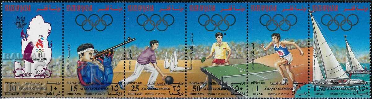 Κατάρ 1996 - Ολυμπιακοί Αγώνες MNH Κατάρ 1996 - Ολυμπιακοί Αγώνες MNH