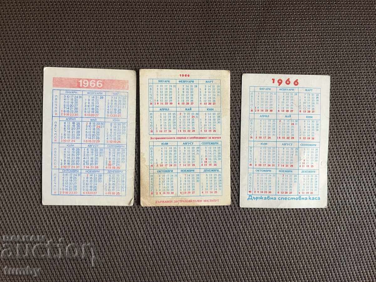 Календарчета 1966 г. с цена € 1.50 | 2.93 лв. Календарчета 1966 г. с цена € 1.50 | 2.93 лв.