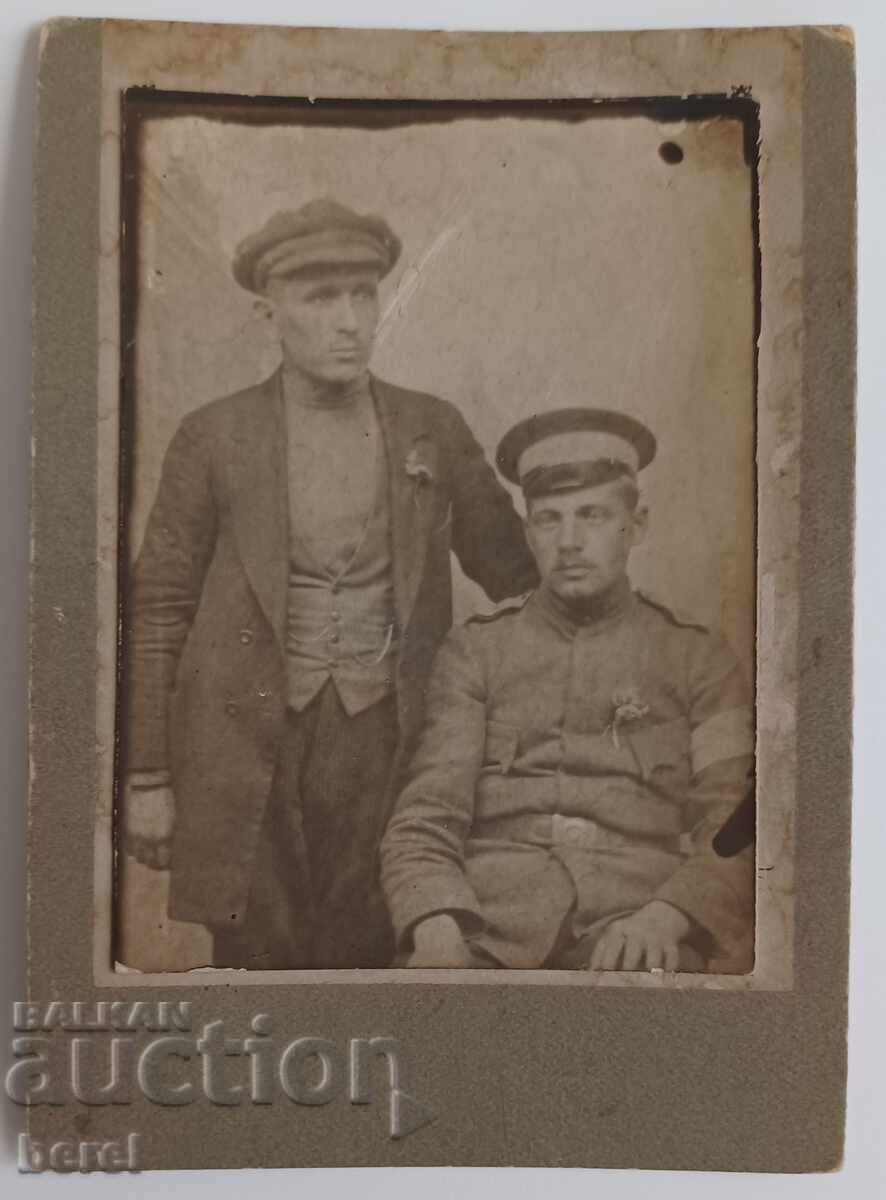 СТАРА СНИМКА-WW1-1916г-КАШИРАН КАРТОН