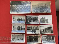 Lot militar fotografii vechi 22 buc