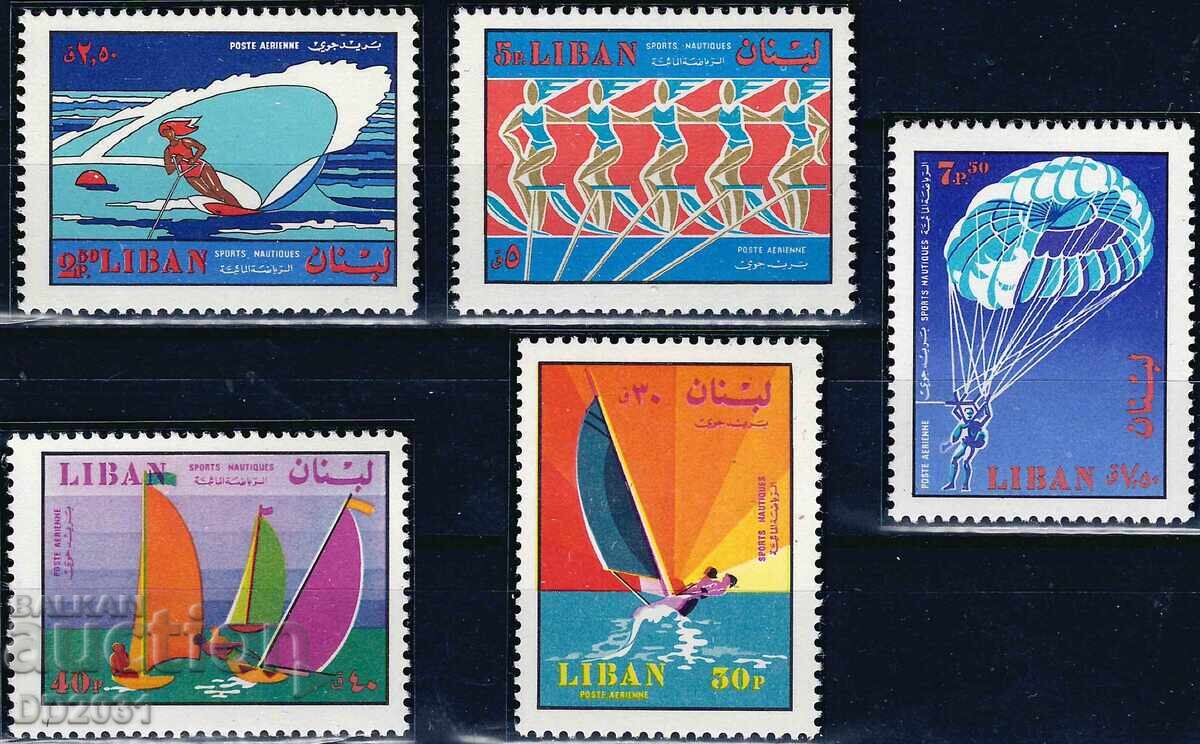 Λίβανος 1969 - θαλάσσια σπορ MNH Λίβανος 1969 - θαλάσσια σπορ MNH