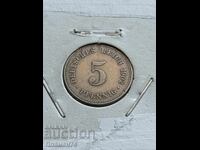 5 pfennig 1902 Germania