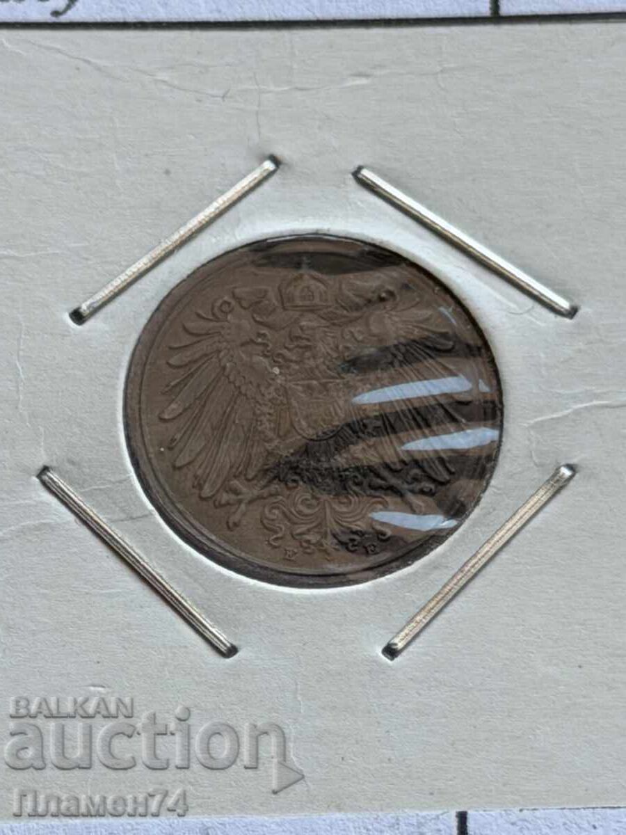 1 πφένιχ 1909 Γερμανία με τιμή € 1.00 | 1.96 BGN