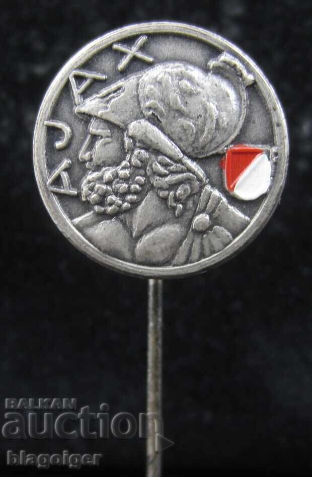 Auction  Vintage football badge - AJAX AMSTERDAM