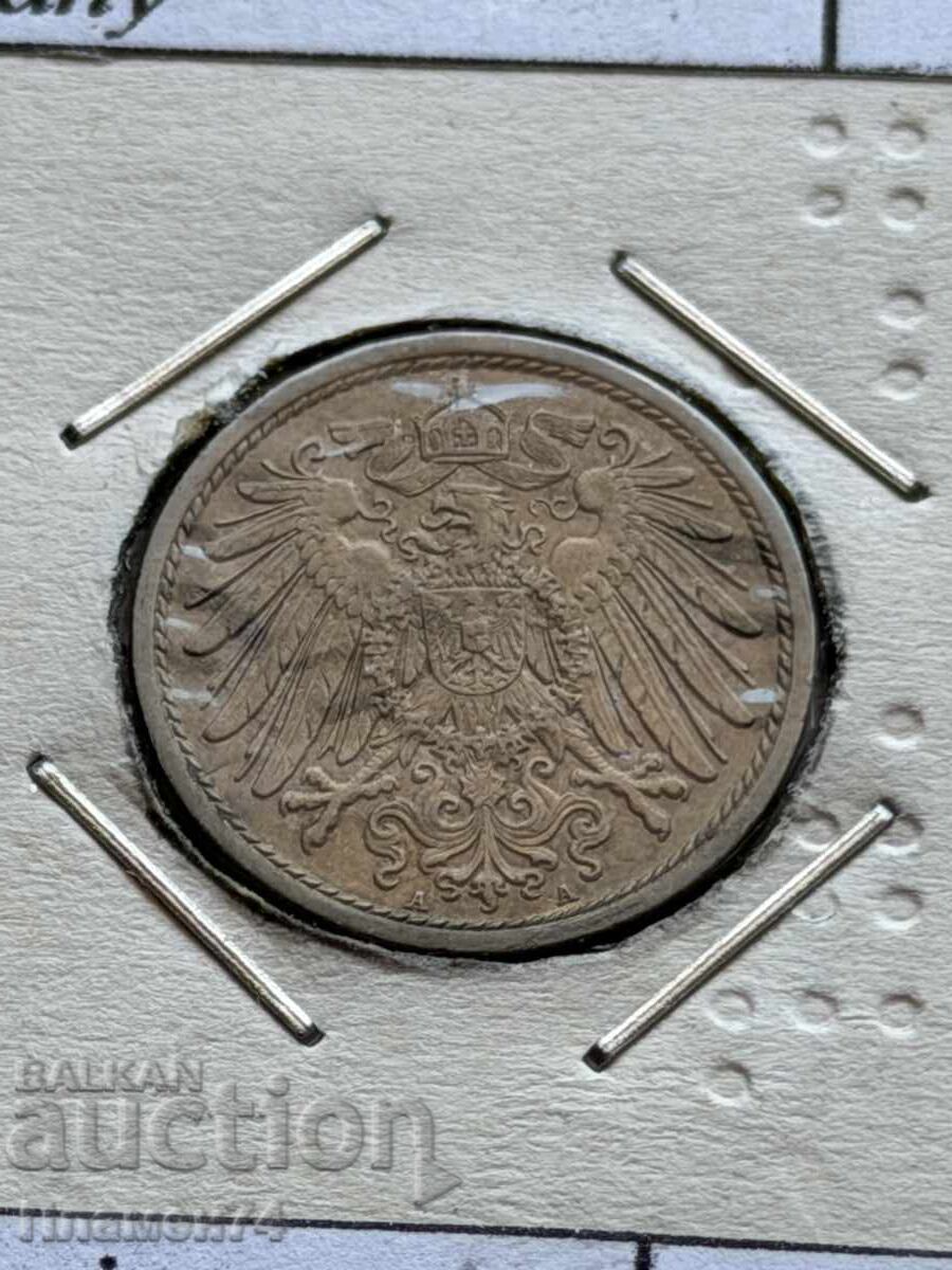 10 пфенинга 1913 Германия с цена € 1.00 | 1.96 лв.