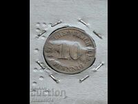 10 пфенинга 1913 Германия