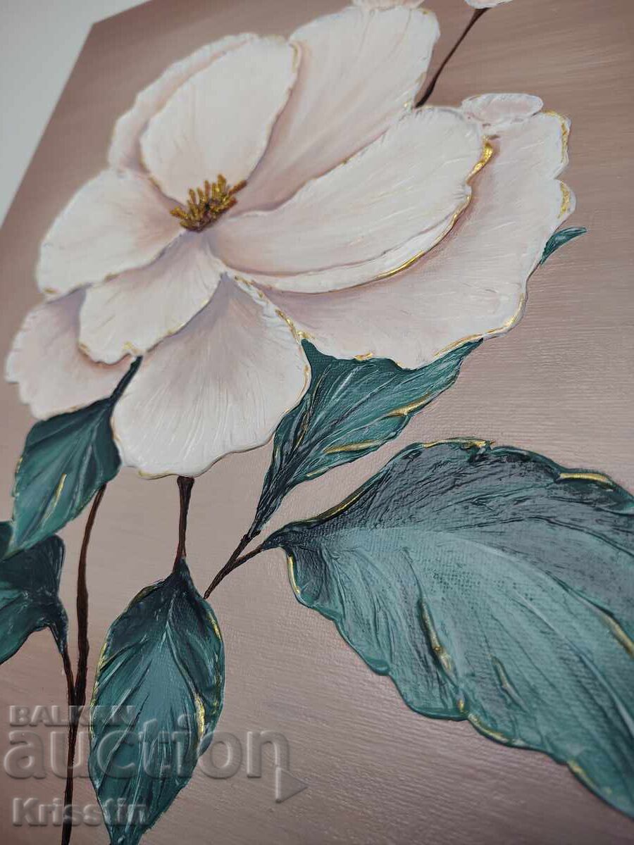 Relief painting mixed media with price € 45.00 | 88.01 BGN