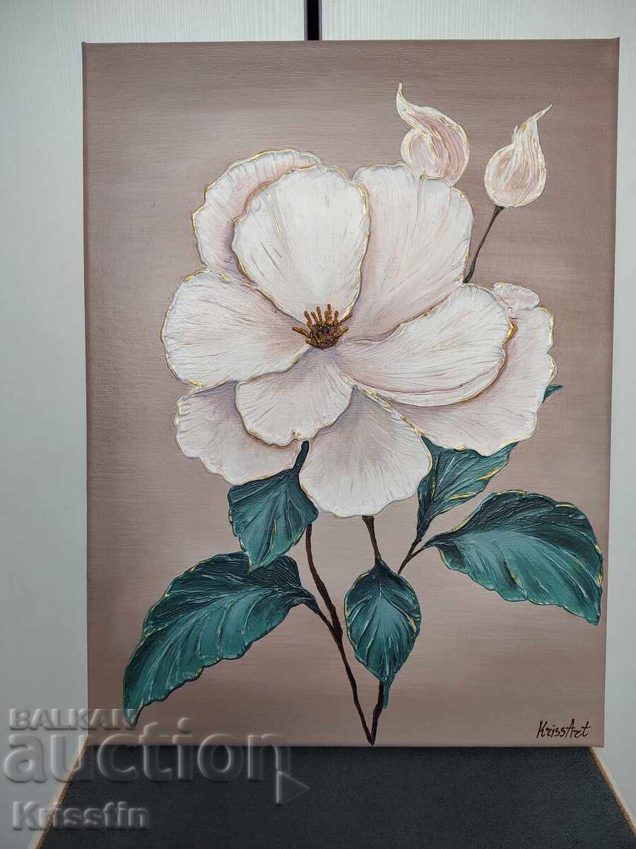 Relief painting mixed media