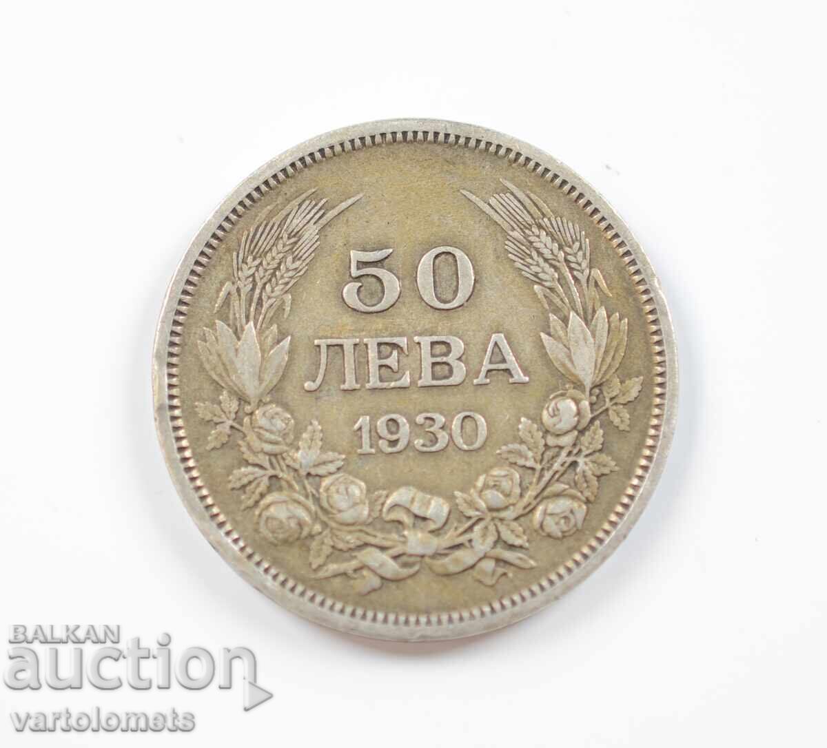 50 Leva 1930 - Bulgaria › Țarul Boris III 50 Leva 1930 - Bulgaria › Țarul Boris III