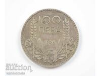 100 Leva 1934 - Bulgaria › Țarul Boris III
