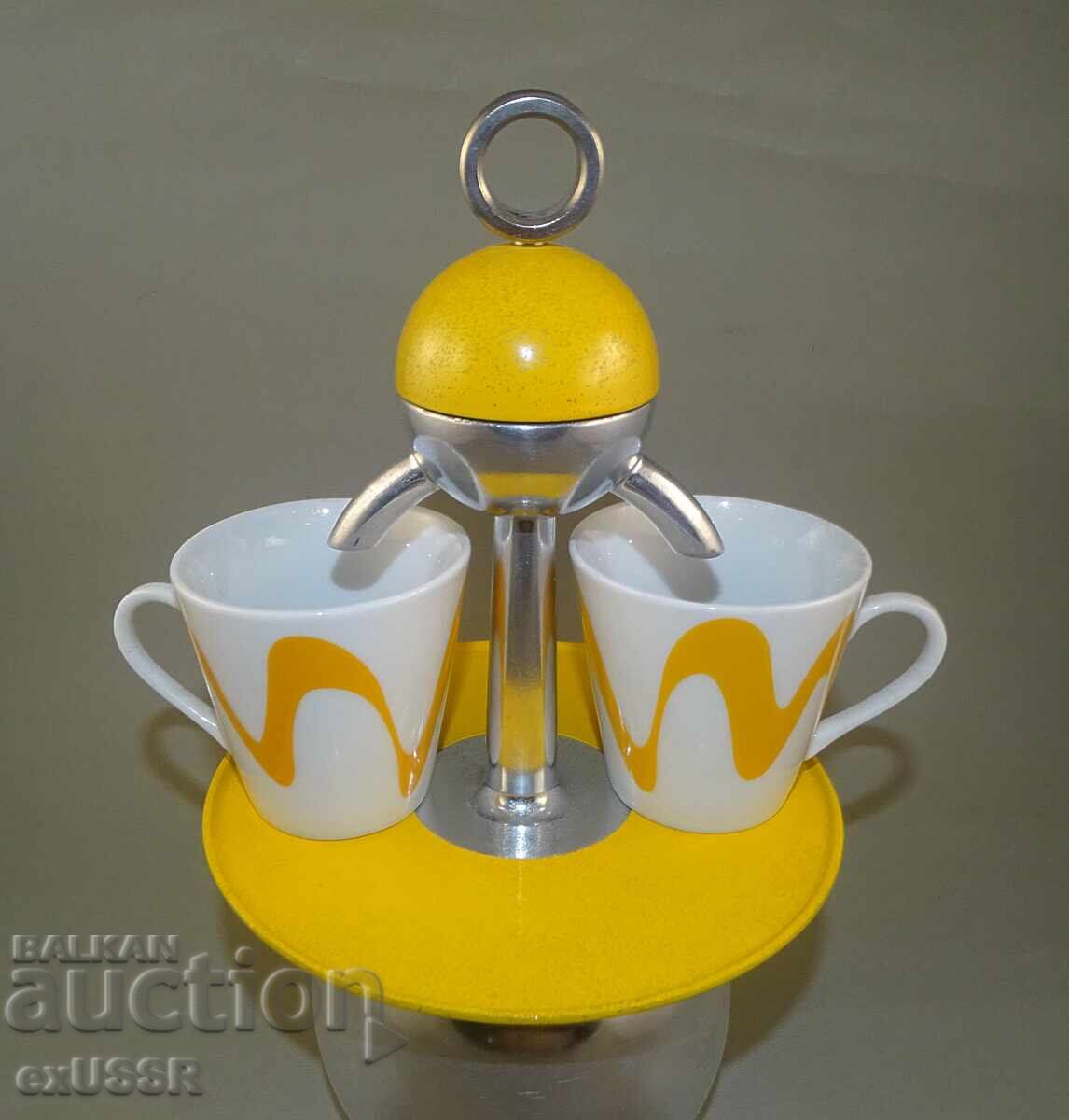 Italian designer coffee maker with 2 cups with price € 25.00 | 48.90 BGN