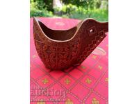 Decorative wooden object