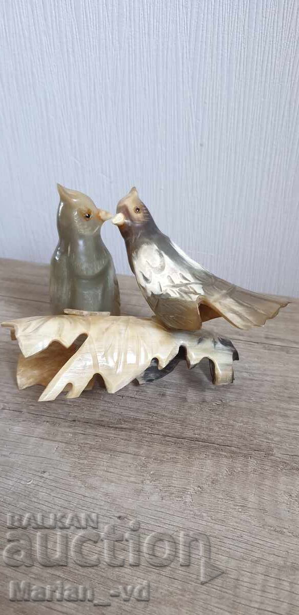 Two birds made of bone - 7