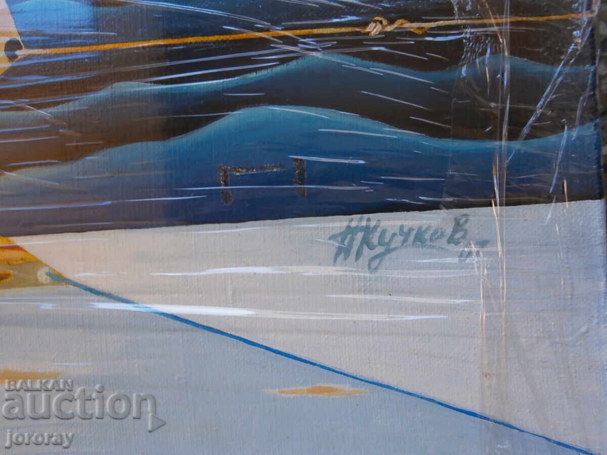 Livrarea Pictură de N. Kuchkov 70x60 cm.
