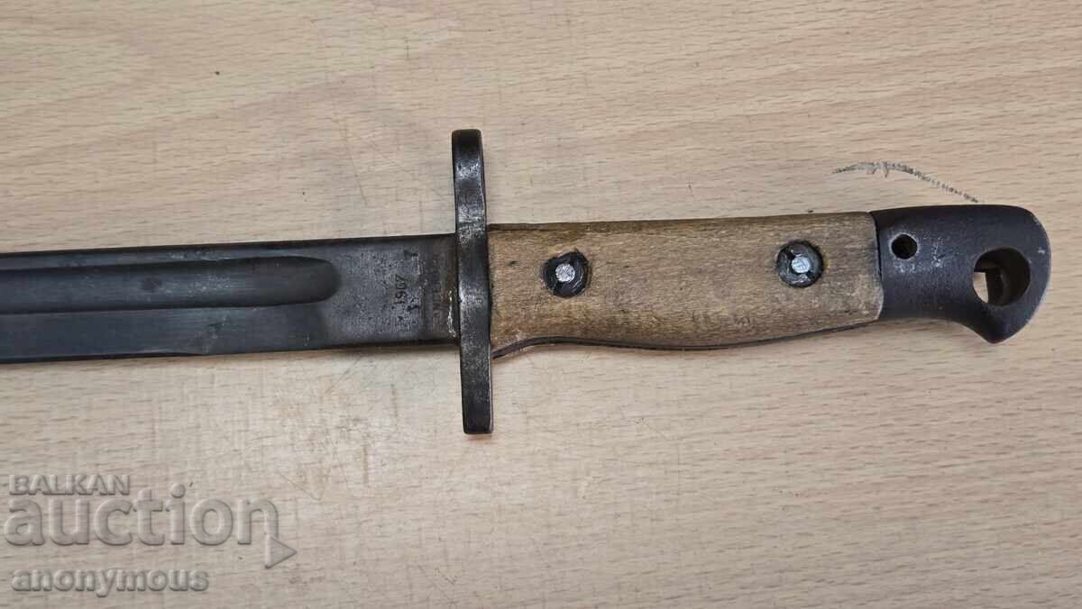Ξιφολόγχη, μαχαίρι τύπου κάμα Αγγλία, Μεγάλη Βρετανία Lee-Enfield Α' ΠΠ με τιμή € 90.00 | 176.03 BGN Ξιφολόγχη, μαχαίρι τύπου κάμα Αγγλία, Μεγάλη Βρετανία Lee-Enfield Α' ΠΠ με τιμή € 90.00 | 176.03 BGN