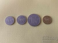 Ukraine, coin set 1, 2, 5, 10 kopiykas